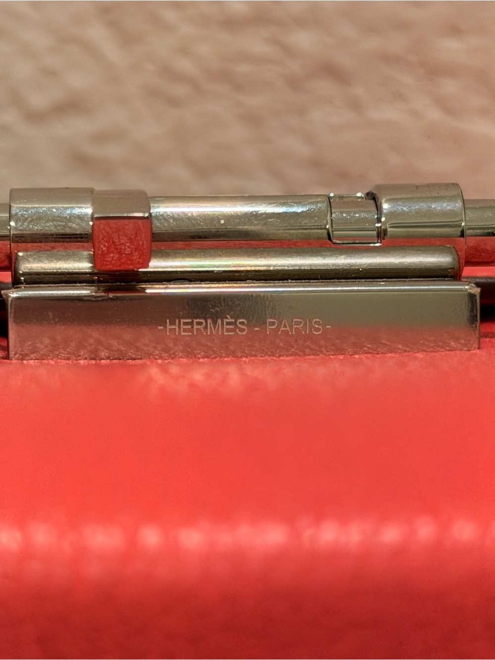 Hermes Mini Verrou Bag in PHW - Picture 9 of 11